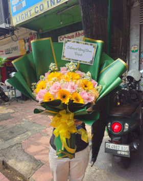 HAND BOUQUET HIJAU