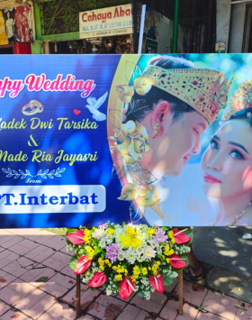 PAPAN BANNER WEDDING